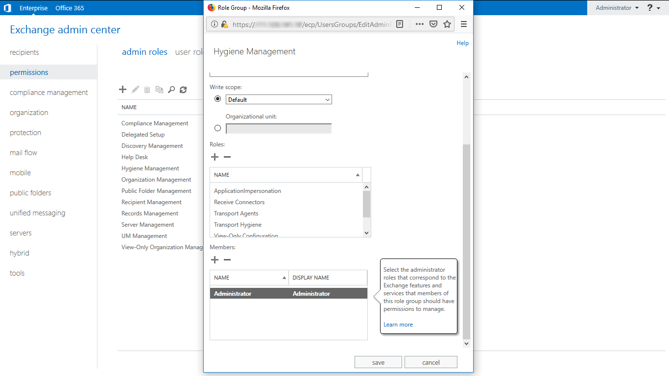 How to Apply Impersonation for Exchane Server