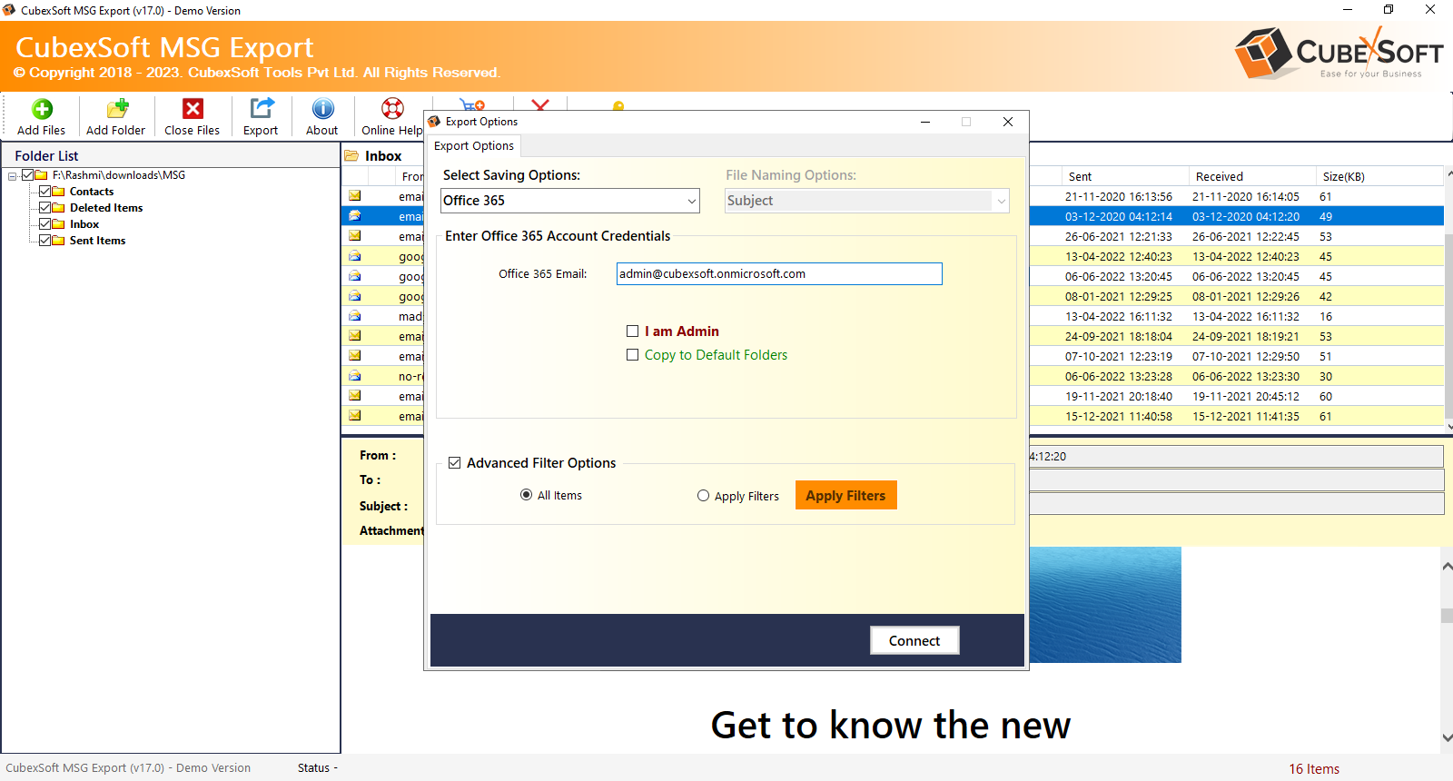 choose saving file format