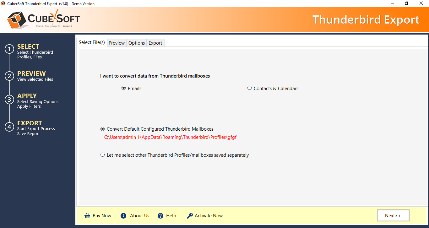 How To Connect Thunderbird To Exchange Server Hosted Exchange Server On Premises Cubexsoft Blog Latest Technical Topics Discussed